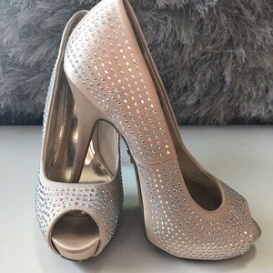 Jennifer Lopez Open-Toed Heels